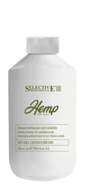 Selective Professional Hemp Lenitive Shampoo: Beruhigend und schonend für empfindliche Haut